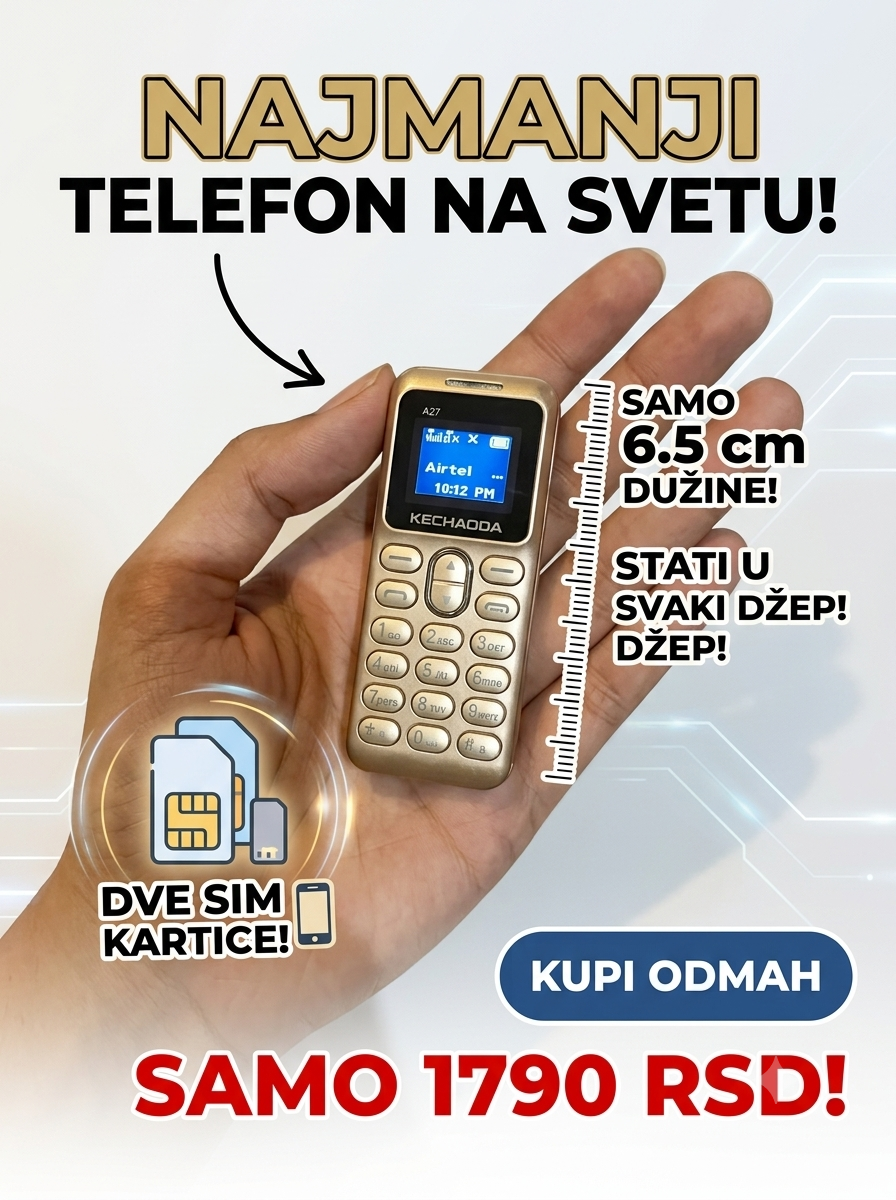 Mini Mobilni Telefon A27