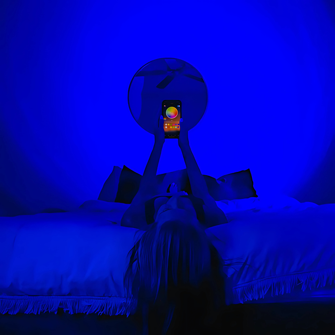 Lampa zalazak sunca