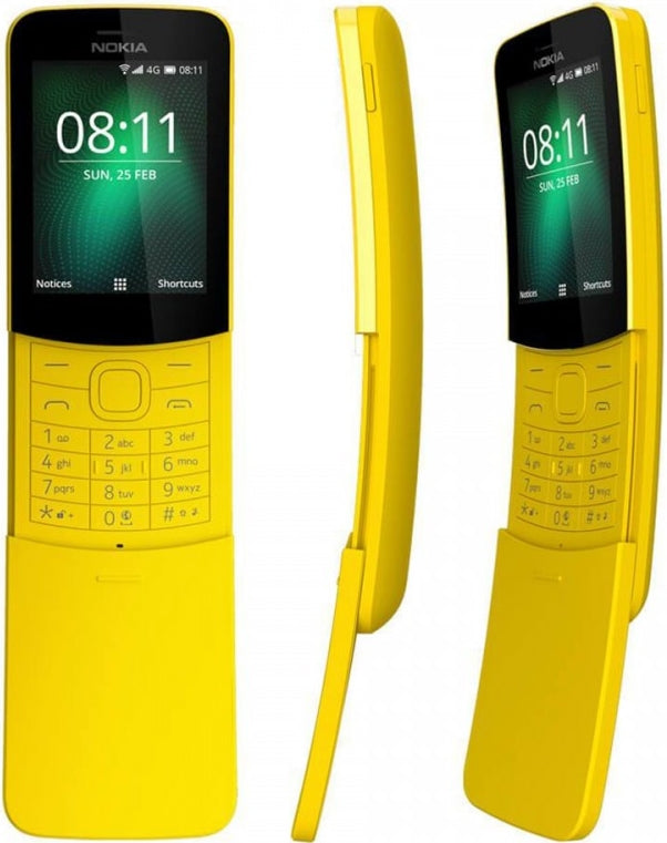 Mobilni telefon 8110  Dual SIM – Yellow (Banana Phone)