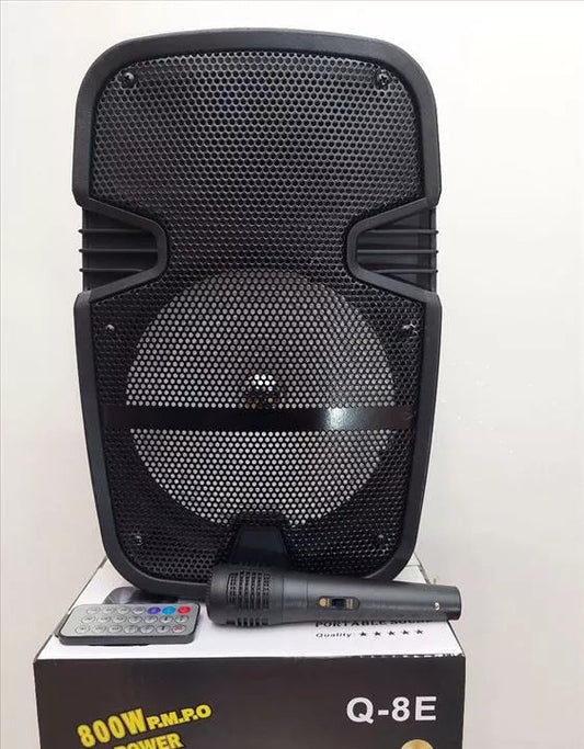 Q-8E Bluetooth Zvucnik 8 inch 50W karaoke