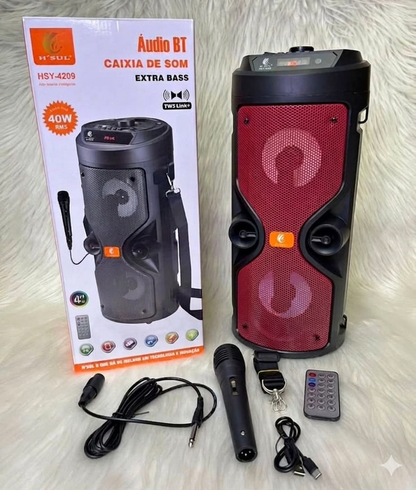 KaraokeStar Bluetooth Zvučnik sa Mikrofonom i USB